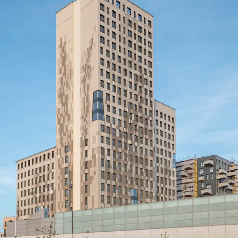 The HoHo-Wien Buildng in Vienna, Austria.
